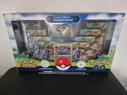 Pokemo Radiant Eevee Premium Collection Box Pokemon Go New And Sealed - Image 1