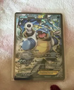 The Pokemon Company Blastoise EX XY122 XY Black Star Promos Holo EN 2016 - Image 1