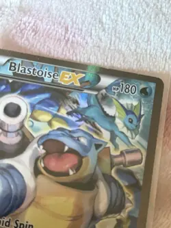 The Pokemon Company Blastoise EX XY122 XY Black Star Promos Holo EN 2016 - Image 2