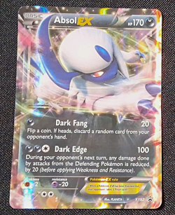 The Pokemon Company Pokemon TCG Absol EX XY Black Star Promo XY62 Holo Eng 170HP - Image 1