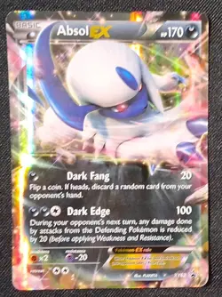 The Pokemon Company Pokemon TCG Absol EX XY Black Star Promo XY62 Holo Eng 170HP - Image 2