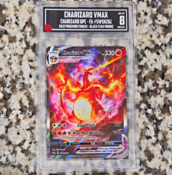 The Pokemon Company 2022 Charizard VMAX Holo Promo SWSH261 330HP ENG 8 - Image 1
