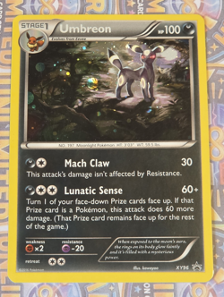 Umbreon Holo Promo XY Black Star Promos XY96 ENG 2016 100HP Pokemon - Image 1