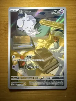 Espurr - 095/088 - Perfect Order - Illustration Rare - Pokemon Card - Image 1