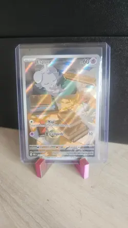 ESPURR 095/088 HOLO ILLUSTRATION RARE PERFECT ORDER POKEMON NEAR MINT - Image 1