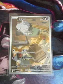 Espurr pokemon card 095/088 Perfect Order Illustration Rare Near Mint - Image 1