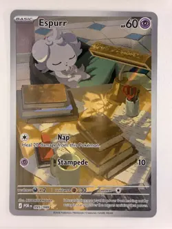 Espurr - 095/088 - Illustration Rare - Perfect Order - Pokemon Card - NM/M - Image 1