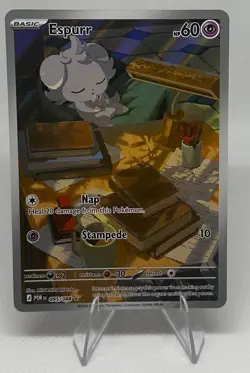 Espurr #095/088 Perfect Order, Illustration Rare, NM/M, Pokemon TCG - Image 1