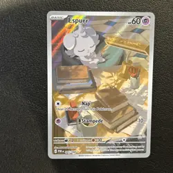 Espurr 095/088 - Mega Evolution: Perfect Order - Pokemon card - rare - HOLO - Image 1