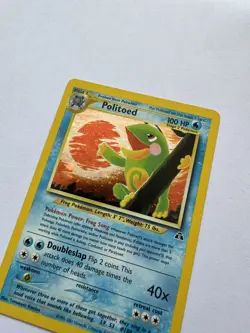 Politoed 8/75 Neo Discovery 2001 Holo Rare Unlimited Pokemon Card Vintage - Image 2