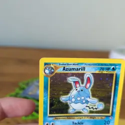 Pokemon TCG Azumarill 2/111 Neo Genesis Holo Rare - MP - Image 4