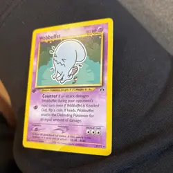 Pokemon Card Wobbuffet 35/75 1st Edition Non Holo Rare Neo Discovery WOTC NM - Image 3