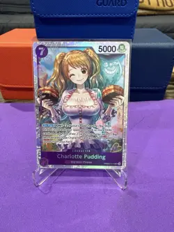 One Piece Card Game- Charlotte Pudding PRB02-010 English Sr Mint - Image 1
