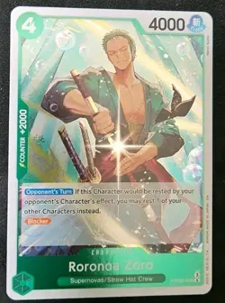 PRB02-006 Roronoa Zoro English R One Piece TCG Card Game - Image 1