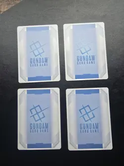 PLAYSET Gundam Card Game GD05-017 Nu Gundam LR Legend Rare Freedom Ascension - Image 2