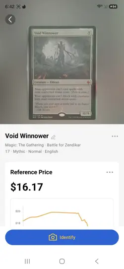 Void Winnower 017/274 Battle for Zendikar Mythic Rare Eldrazi Regular ENG - Image 1