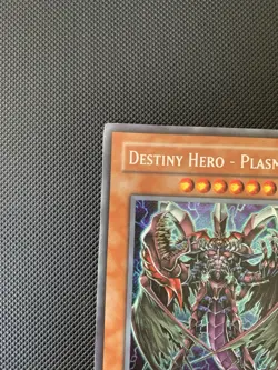 YUGIOH Destiny Hero - Plasma CT04-EN003 Secret Rare Limited Edition LP - Image 3