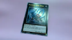 Yugioh Diamond Dire Wolf RA04-EN200 Quarter Century Secret Rare - Image 2