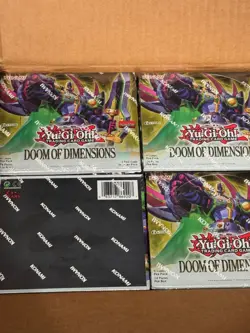 YuGiOh! Doom of Dimensions - Booster Box Factory Sealed 1st Edition - 24 Packs - Image 3
