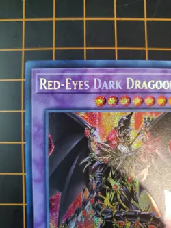 RED-EYES DARK DRAGOON MP22-EN264 Prismatic Secret Rare YuGiOh NM With Top Loader - Image 4