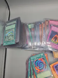 Huge Yugioh Lot Holographics And More Tons Of Cards Vintage Originals - Image 2