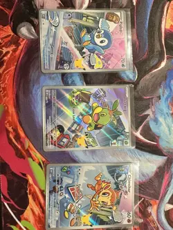 Pokemon TCG First Partner Promo Turtwig Chimchar Piplup MEP 040 041 042 - Image 1