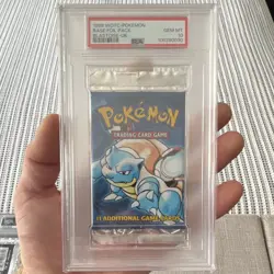 WOTC Pokemon TCG Team Rocket 2000 & Base Set 1999 Booster Packs PSA 10 (2) - Image 5