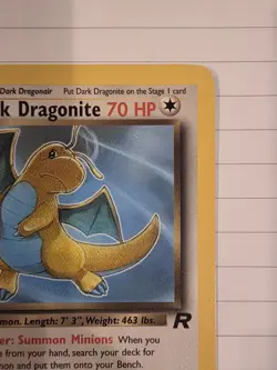 Pokemon TCG Dark Dragonite 22/82 Team Rocket 1st Edition Rare 2000 70 HP - Image 5