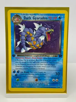 Pokemon Dark Gyarados 8/82 Team Rocket 1st Edition Holo 2000 AU Seller - Image 1