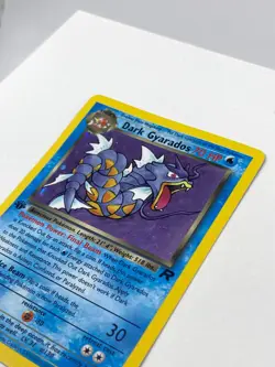 Pokemon Dark Gyarados 8/82 Team Rocket 1st Edition Holo 2000 AU Seller - Image 4