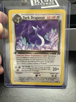 Dark Dragonair 33/82 1st Edition - Team Rocket - WoTC Pokemon 2000 LP - Image 1
