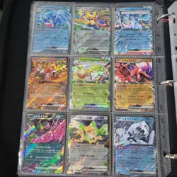 Huge Binder Collection Lot of 170+ Pokemon Cards Mixed EX SV Holo Full Art LP/NM - Image 4