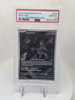 PSA 10 Mewtwo SVP 052 Black Star Promo 151 UPC Pokemon TCG - Image 1