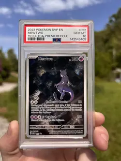 PSA 10 Mewtwo SVP 052 Black Star Promo 151 UPC Pokemon TCG - Image 1