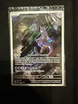 Pokemon TCG Mewtwo SVP 052 Black Star Promo 151 English Sealed Card - Image 1