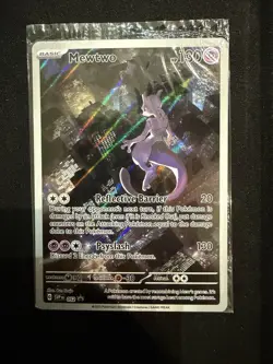 Pokemon TCG Mewtwo SVP 052 Black Star Promo 151 English Sealed Card - Image 2