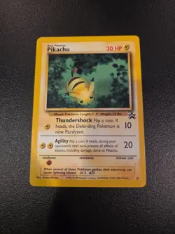 Pokemon Pikachu TCG Black Star Promos Card #27 Regular Promo - Image 1