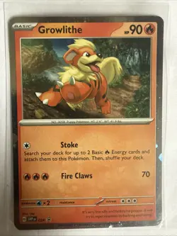 Pokemon TCG Growlithe SVP Black Star Promos SVP024 Regular Promo Promo - Image 2