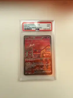 2023 POKEMON SVP EN-SV BLACK STAR PROMO 151 ULTRA-PREM COLL #053 MEW EX PSA 9 - Image 2