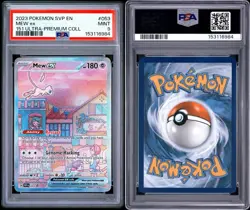 Pokemon SV Promo EN MEW Ex 151 Ultra-Premium Coll #053 PSA 9 - Image 3