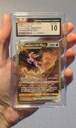 2023 Pokemon Crown Zenith Gold Rare Origin Forme Palkia VSTAR #GG67 CGC 10 - Image 2