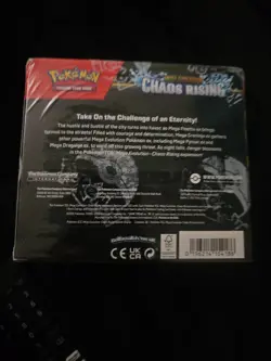 Pokemon TCG Mega Evolution Chaos Rising Booster Box Factory Sealed - Image 3