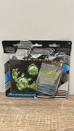 Pokemon Scarlet & Violet - Black Bolt Tech Sticker Collection TCG Blister Sealed - Image 1