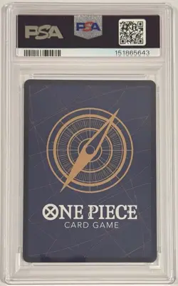 2025 One Piece Monkey D. Luffy Fist Of Divine OP11-118 Alternate Art PSA 9 - Image 2