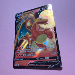 Charizard V 018/159 NM Holo Ultra Rare Full Art Crown Zenith Pokemon Card TCG - Image 5