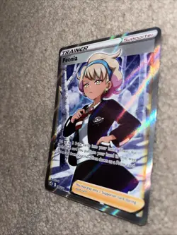 Peonia - 196/198 - Full Art Ultra Rare Chilling Reign - Pokemon Card - NM - Image 3
