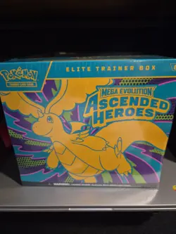 Pokemon TCG Mega Evolutions Ascended Heroes Elite Trainer Box ETB - New Sealed - Image 1