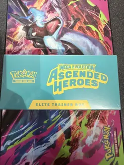 Pokemon TCG Mega Evolutions Ascended Heroes Elite Trainer Box ETB - New Sealed - Image 3