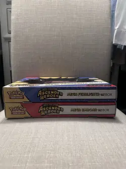 Pokemon TCG Ascended Heroes Mega Feraligatr ex & Mega Emboar ex Promo 2 Box - Image 1