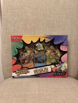 Pokemon TCG Ascended Heroes First Partner Deluxe Pin Collection Box Sealed New - Image 1